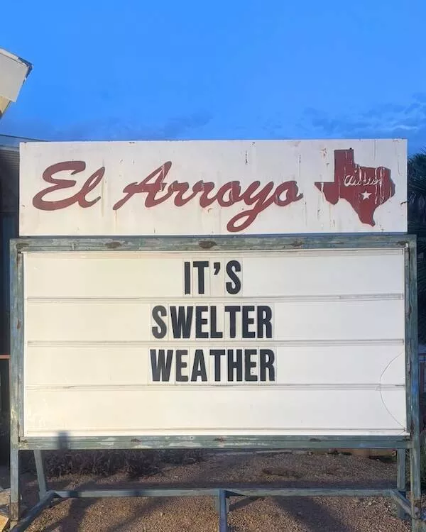 Hilarious el arroyo signs that always hit the spot where road warnings become comedy gold