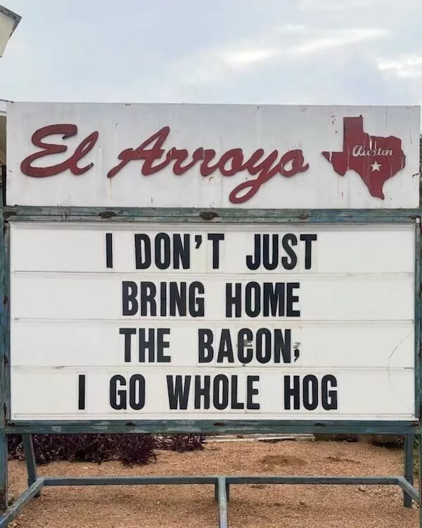 Hilarious el arroyo signs that always hit the spot where road warnings become comedy gold - #20 