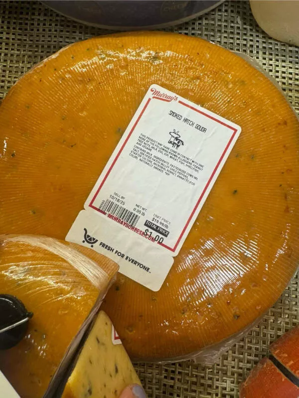 Photos that are just too cool to scroll past - #18 I bought a full wheel of cheese for just one dollar