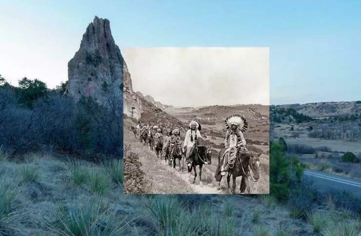 The earths most fascinating geography - #16 A century-old photo compared with a modern one