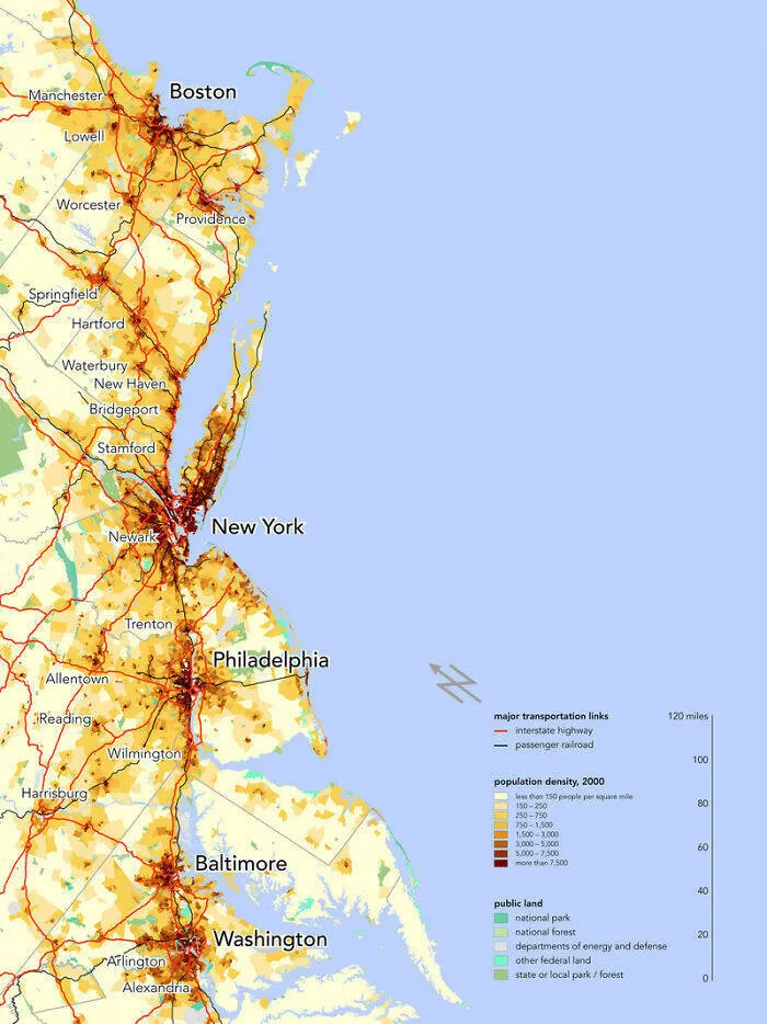 The earths most fascinating geography - #28 These big American cities are surprisingly close to each other The earths most fascinating geography - #28 These big American cities are surprisingly close to each other