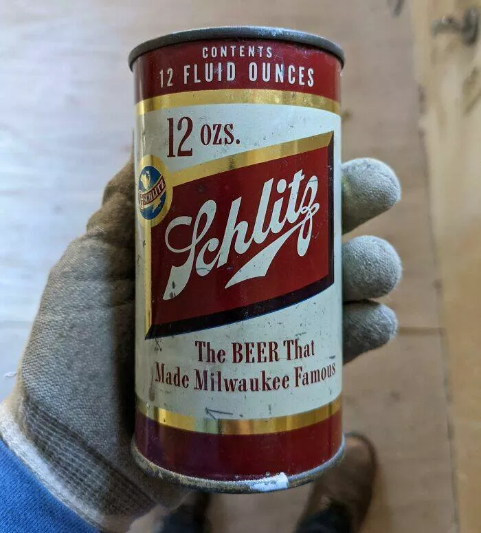 Instants eternels la vie ordinaire des annees 50 - #27 Une canette de bière de 1954 retrouvée intacte