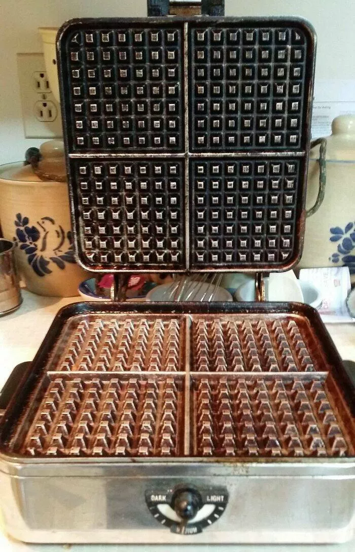 Timeless moments ordinary days in the 50s - #4 Grandma’s waffle iron, a 1955 breakfast tradition
