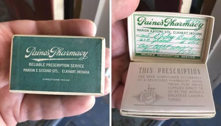 Instants eternels la vie ordinaire des annees 50 - #41 Une ordonnance locale d'une pharmacie des années 50