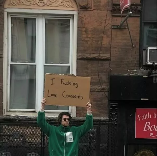 The dude with the sign his best messages - #35 