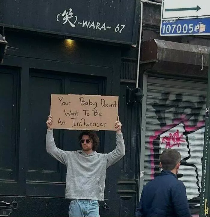 The dude with the sign his best messages - #48 