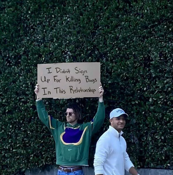 The dude with the sign his best messages - #5 