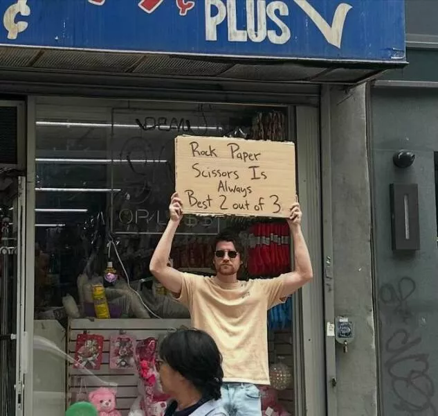 The dude with the sign his best messages - #6 