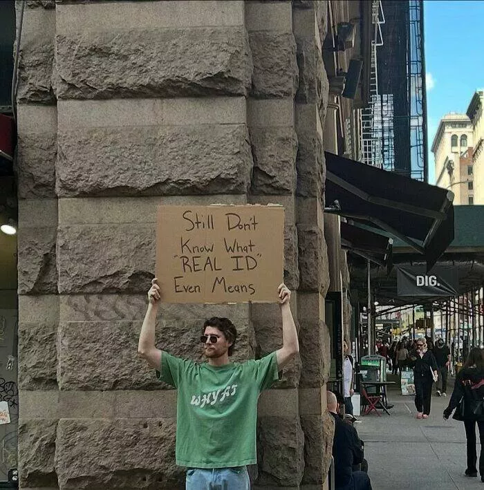 The dude with the sign his best messages - #7 