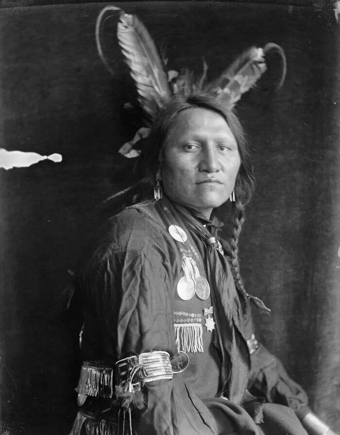 Frozen in time 19th century moments - #13 A Sioux Indian from Buffalo Bill's Wild West Show