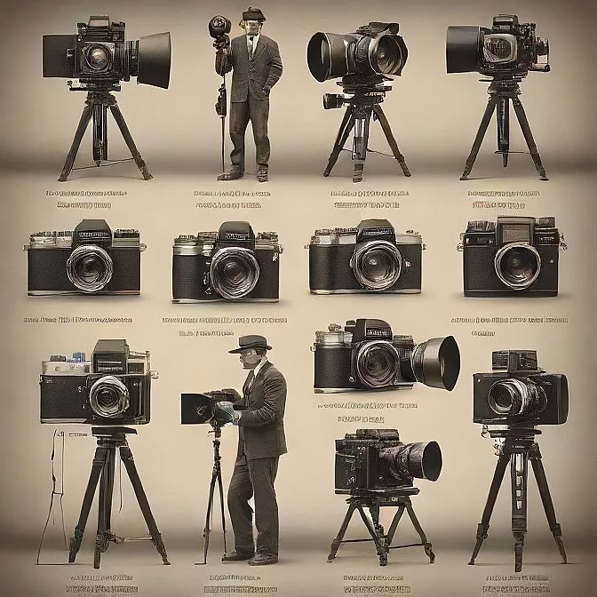 The evolution of photography from black and white to color