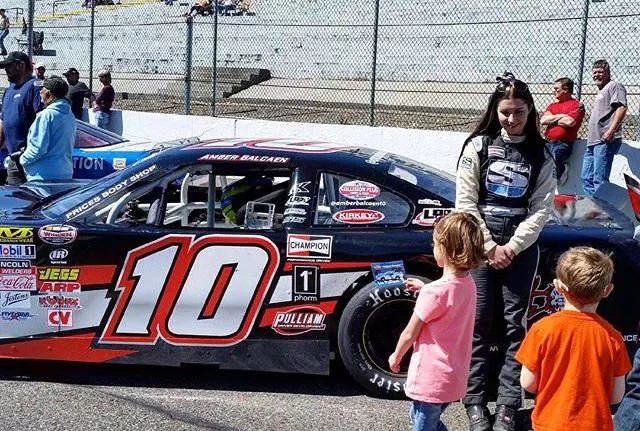 Amber balcaen talented female nascar driver - #19 