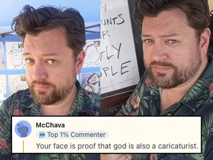 When roasts go nuclear a gallery of burns - #6 44M: You're a caricature of a caricature artist