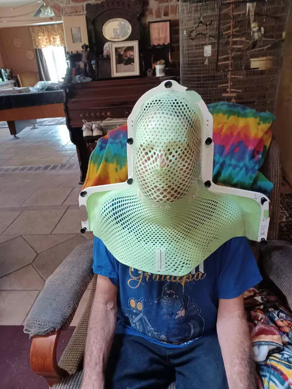 Hidden beauty a gallery of little details - #13 My dad got to keep his radiation mask after therapy