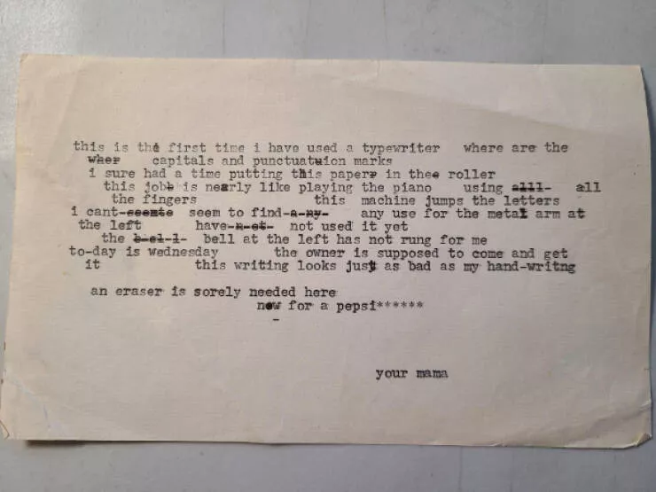 Hidden beauty a gallery of little details - #5 A letter written by my great-grandmother was found