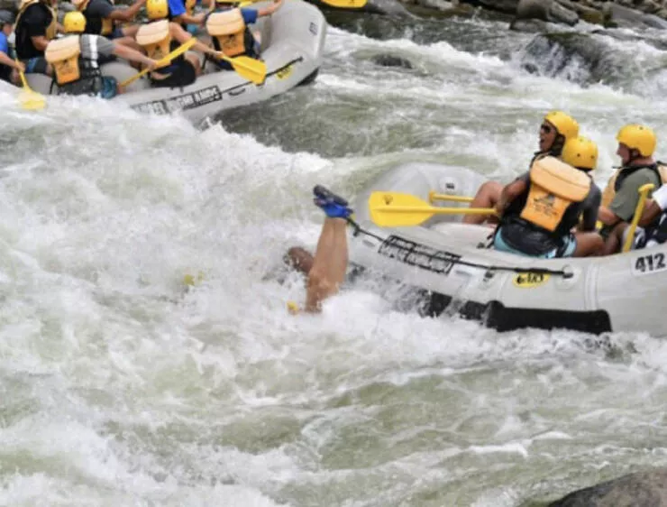 Funny vacation pictures a hilarious trip - #33 My mom was temporarily lost at sea on our rafting trip