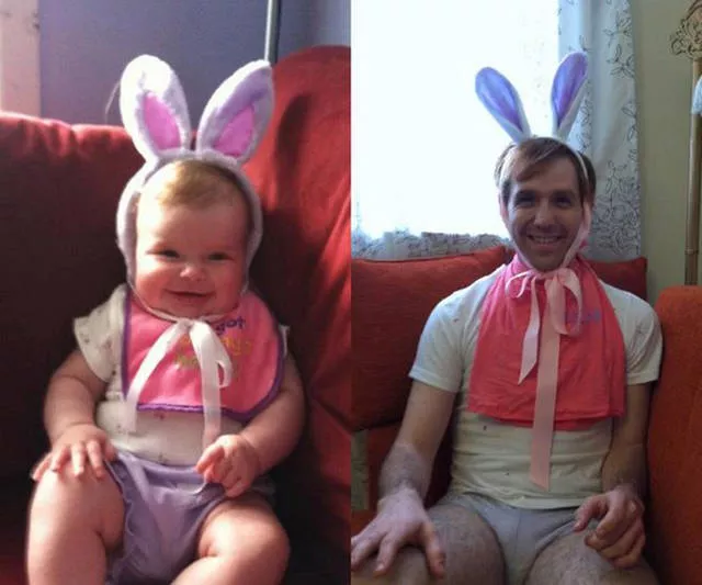 22 of the most hilarious recreated childhood photos  - #17 