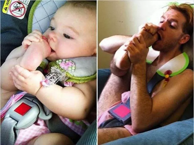 22 of the most hilarious recreated childhood photos  - #21 