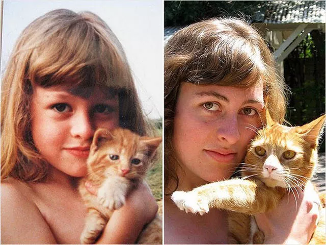 22 of the most hilarious recreated childhood photos  - #7 