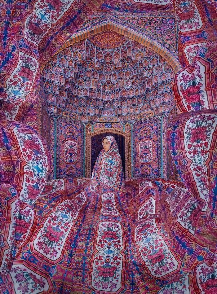 Meilleures photos couleur du concours refocus - #35 Le portrait d'une jeune fille iranienne