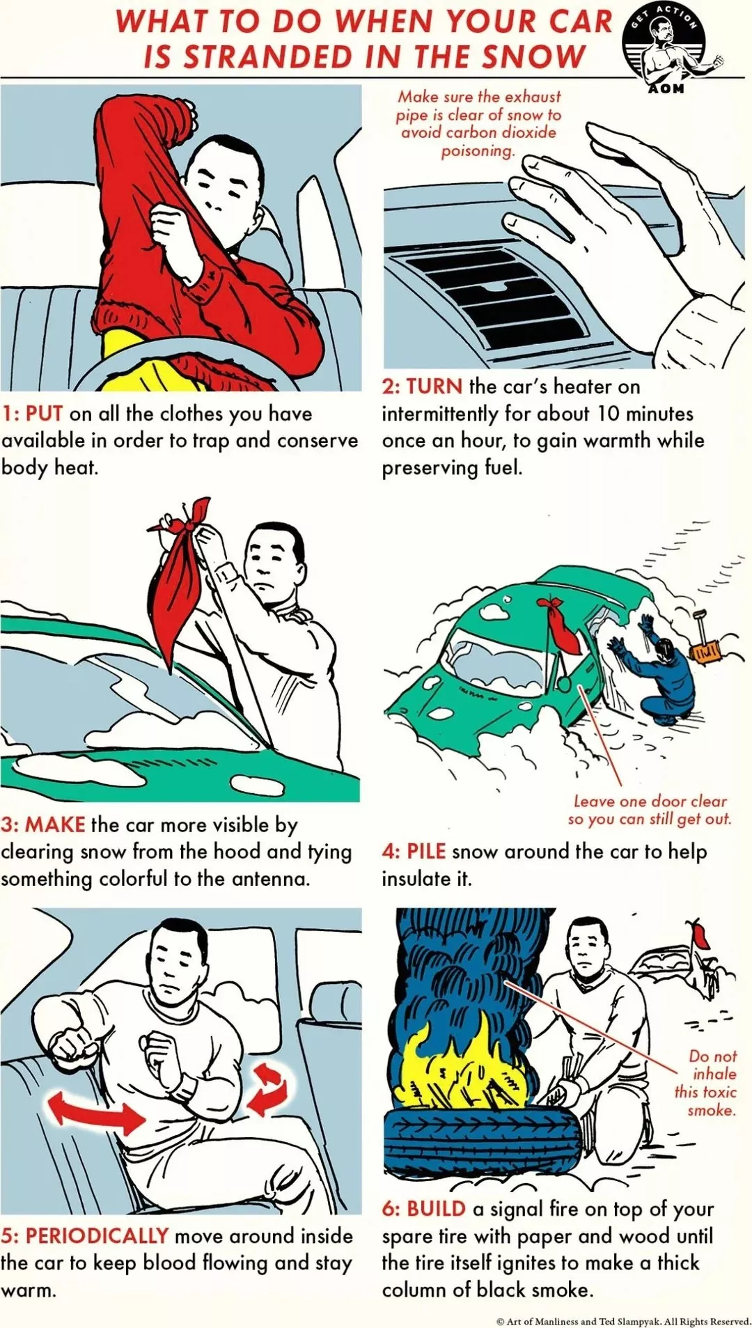 Useful guides for random everyday stuff - #7 What to do when your car gets stuck in the snow
