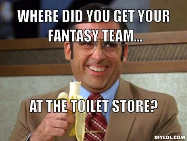 The highs and lows of fantasy league memes The highs and lows of fantasy league memes