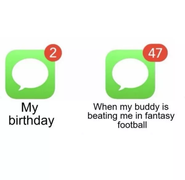 The highs and lows of fantasy league memes