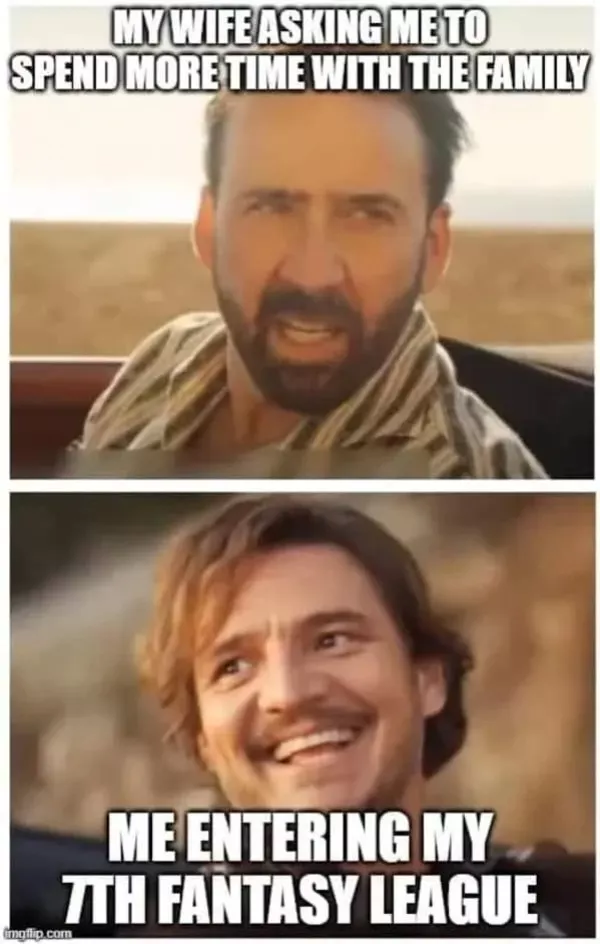 The highs and lows of fantasy league memes - #3 