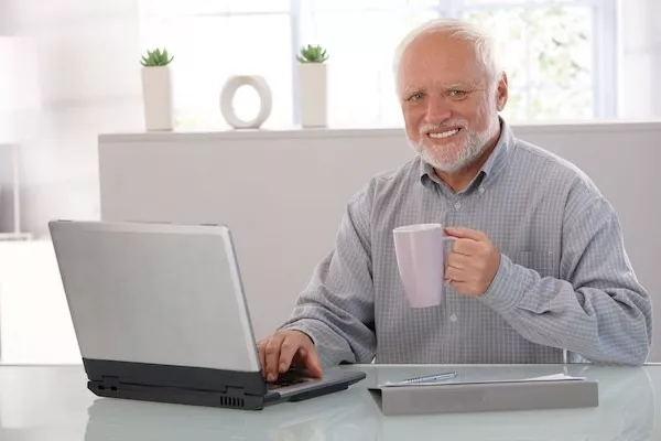 The greatest hits of popular memes - #9 Hide the Pain Harold, a stock photo superstar