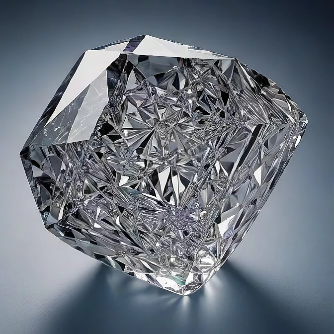 Ice vii a new form of ice found in a diamond