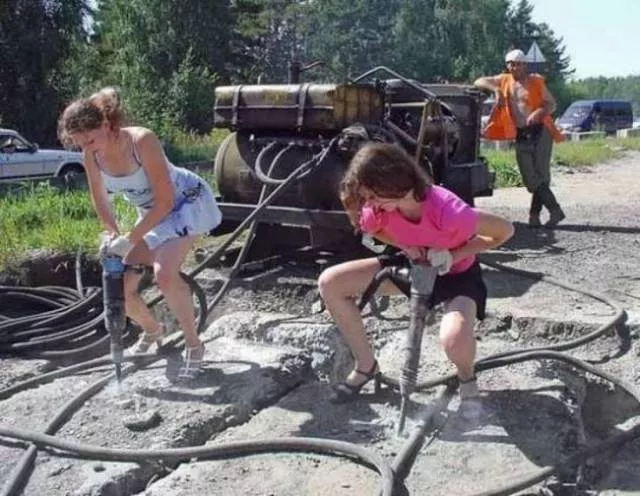 When women do mens work - #3 