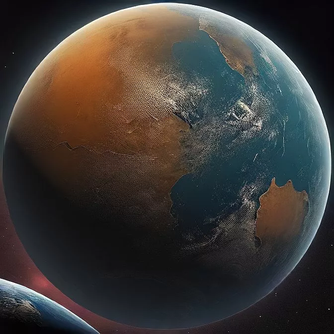 Decouverte dune super terre avec une atmosphere