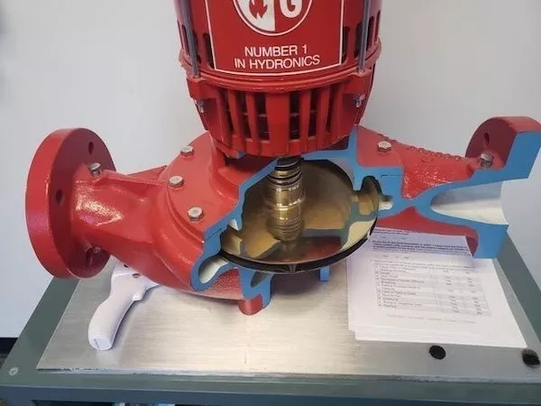 The awesome beauty of cross section pics - #15 A detailed view of recirculation pumps