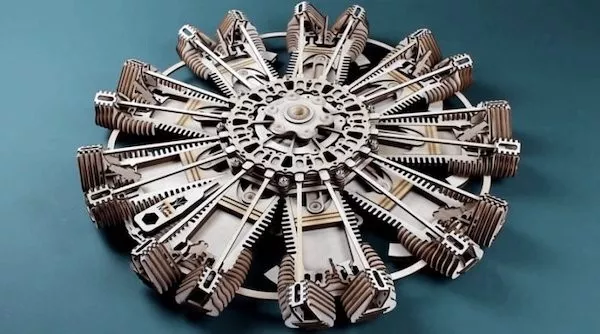 The awesome beauty of cross section pics - #9 The internal engineering of a radial engine