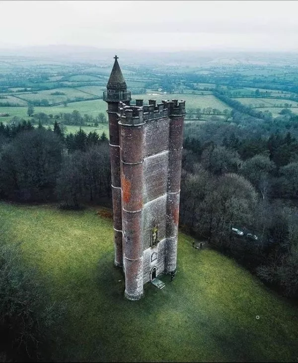 Ces lieux abandonnes qui valent le detour - #12 La mystérieuse tour du roi Alfred dans le Somerset