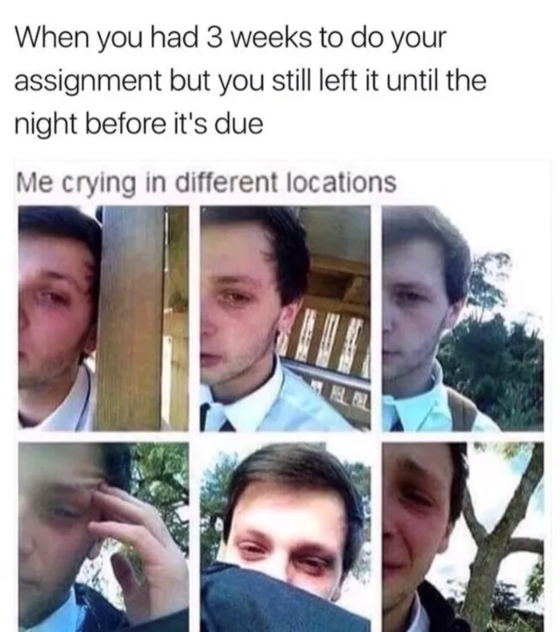 Ces memes sur la procrastination tellement vrais - #15 