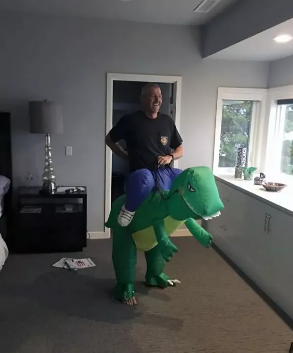 Every parent is a part time comedian - #17 My dad thought he was home alone and was laughing