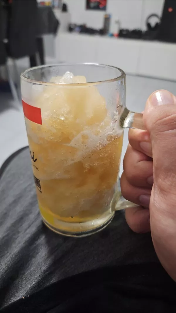 The ultimate collection of unfortunate moments - #7 My beer exploded after being left in the freezer