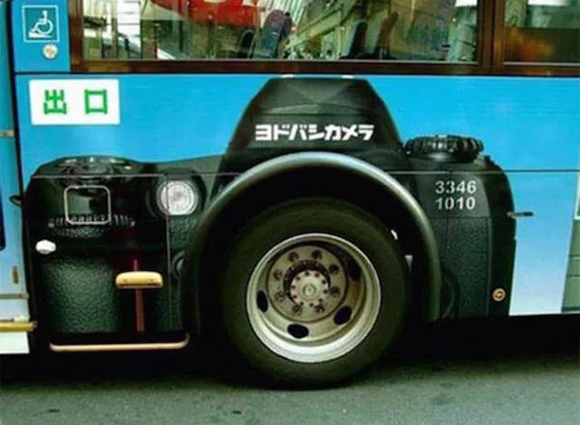 Top 25 of the most creative bus advertisements - #10 