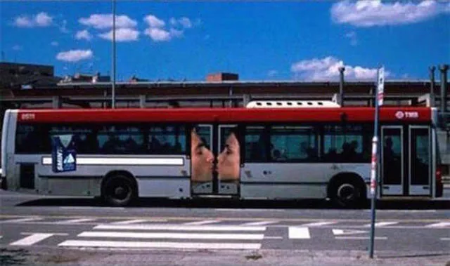 Top 25 of the most creative bus advertisements - #12 