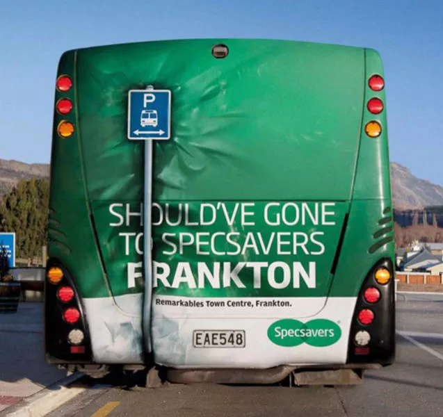 Top 25 des publicites de bus les plus creatives - #21 