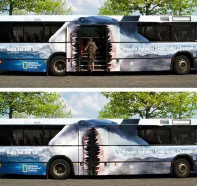 Top 25 of the most creative bus advertisements - #23 