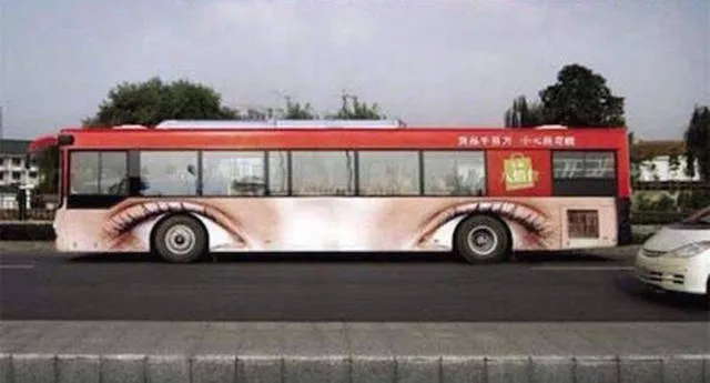 Top 25 of the most creative bus advertisements - #6 