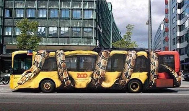 Top 25 des publicites de bus les plus creatives - #9 
