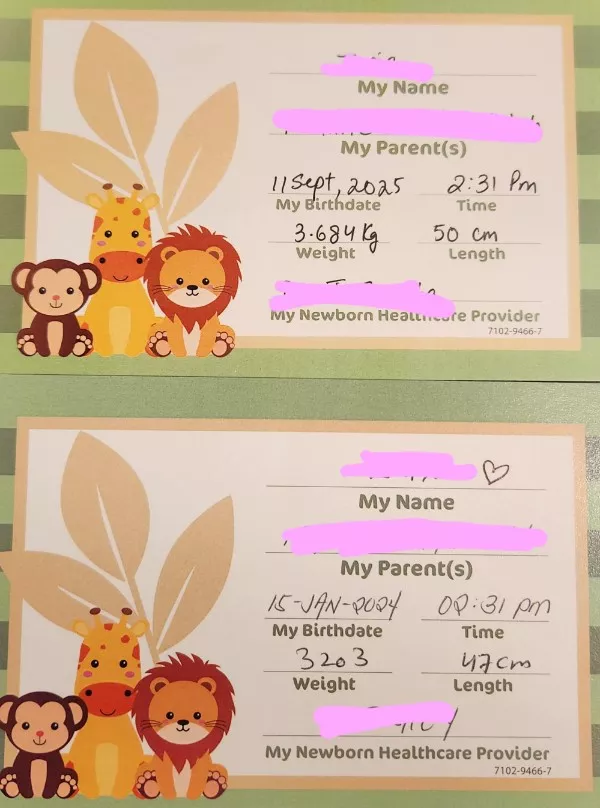 An interesting escape from the mundane - #3 My two babies were born at the same exact time