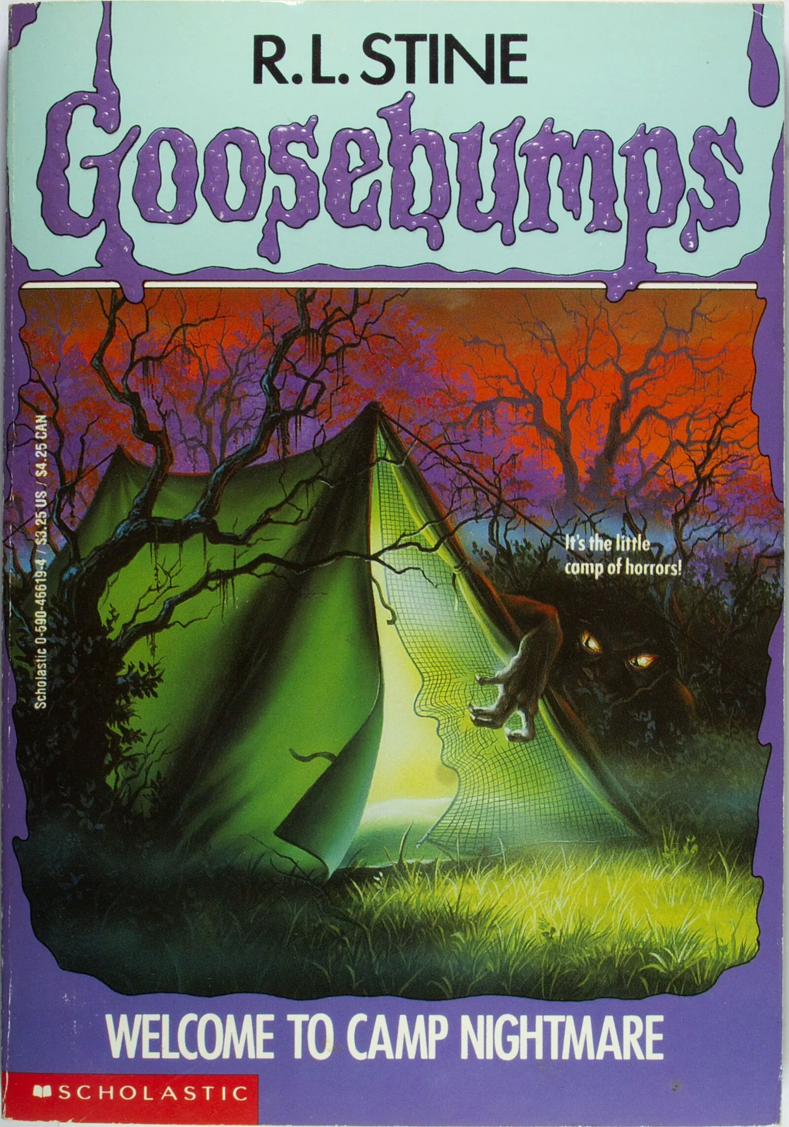 Lart terrifiant des couvertures goosebumps - #39 