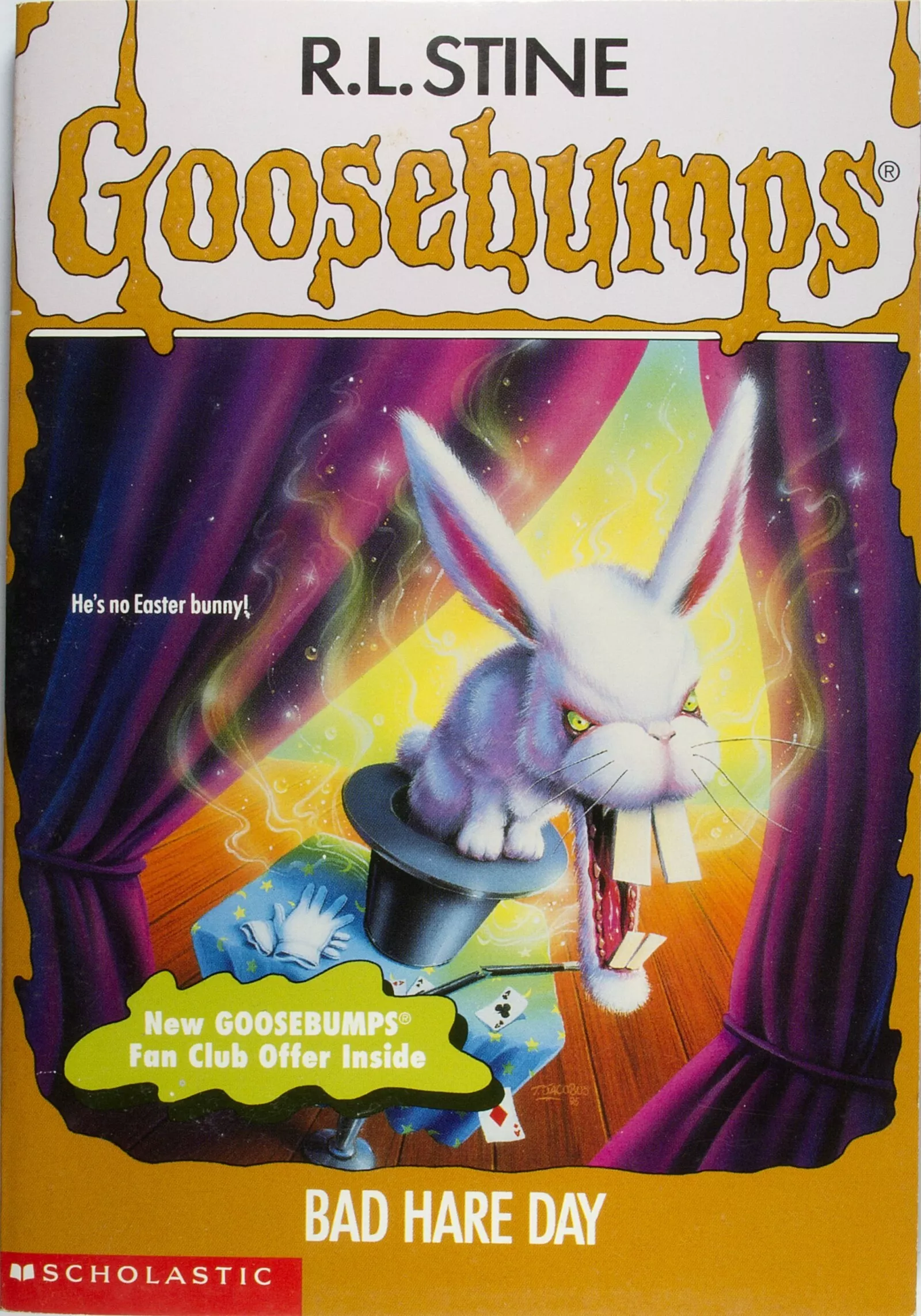 Lart terrifiant des couvertures goosebumps - #40 