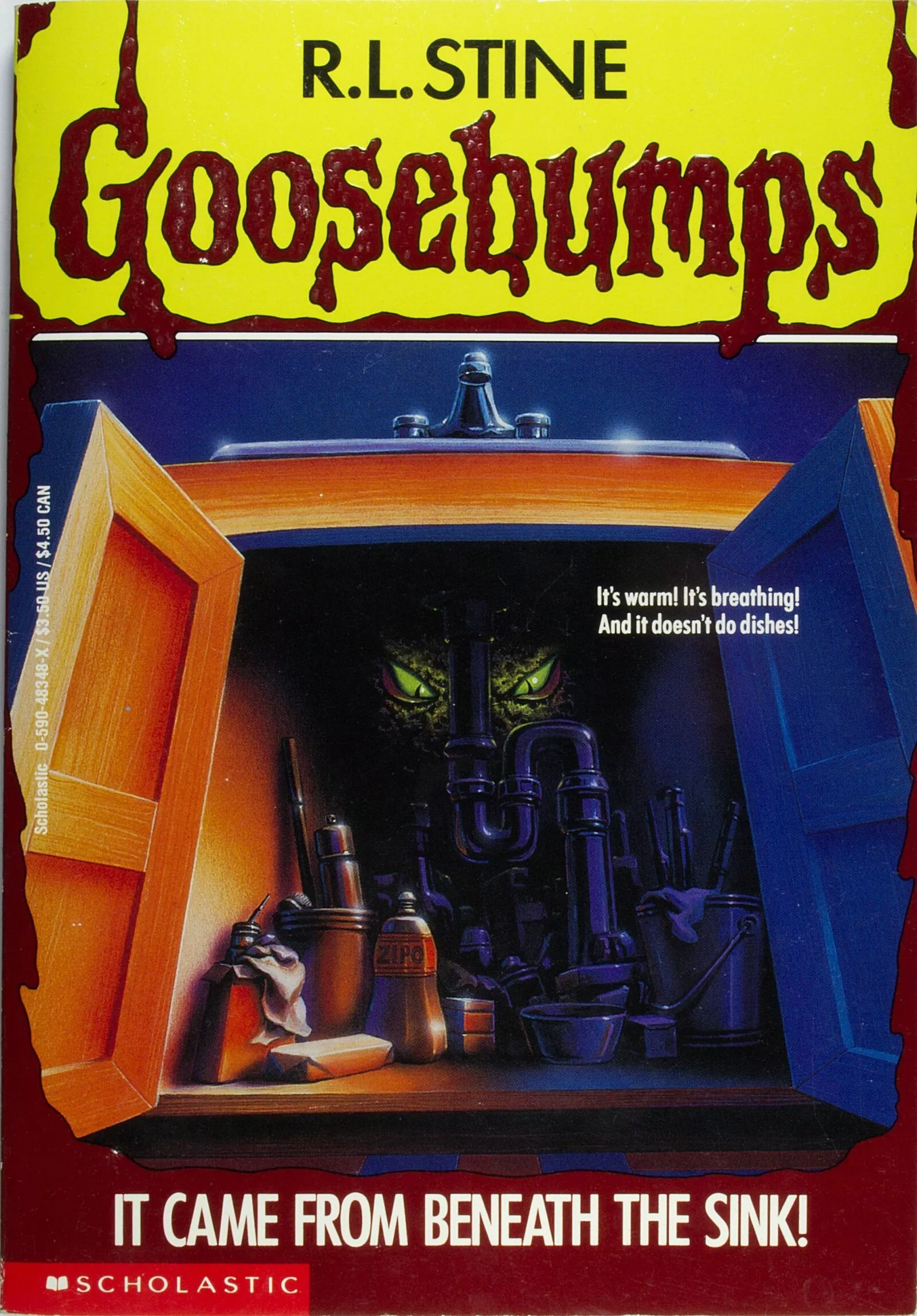 Lart terrifiant des couvertures goosebumps - #44 