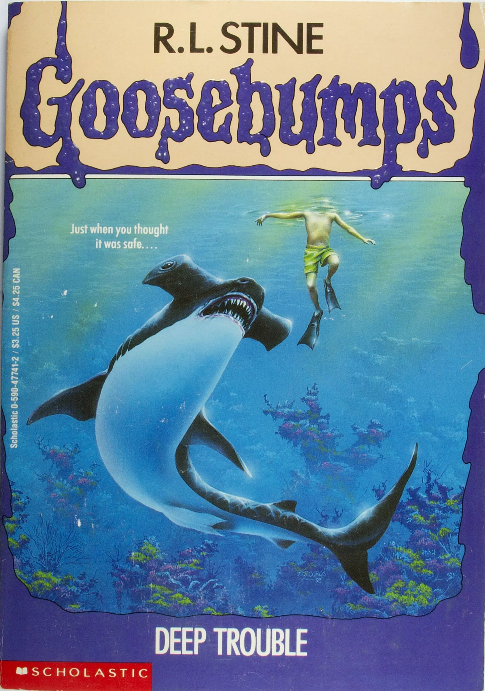 Lart terrifiant des couvertures goosebumps - #47 