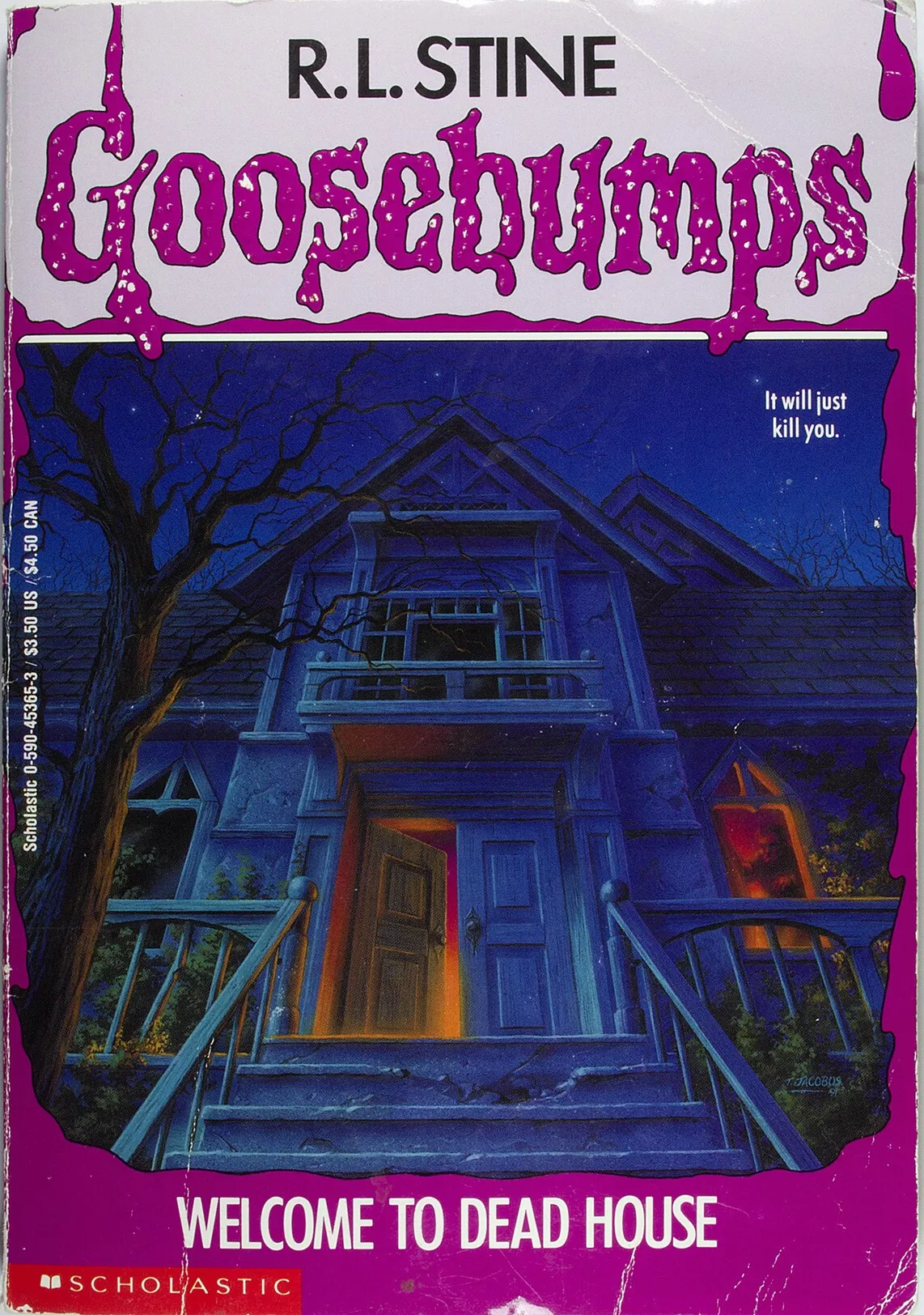 Lart terrifiant des couvertures goosebumps - #48 